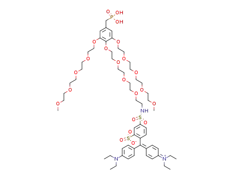 Molecular Structure of 1310568-67-2 (C<sub>60</sub>H<sub>92</sub>N<sub>3</sub>O<sub>22</sub>PS<sub>2</sub>)