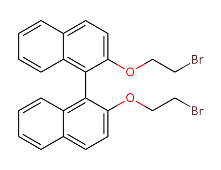 1,1'-Binaphthalene, 2,2'-bis(2-bromoethoxy)-, (1R)-