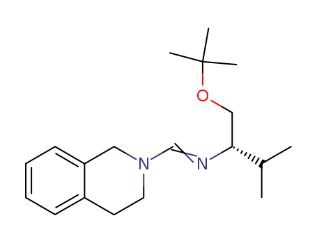 (S)-valinol-tert-butyl ether formamidine of 1,2,3,4 tetrahydro-isoquinoline