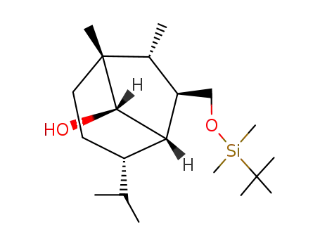 (1R,4S,5S,6R,7R,8S)-6-(tert-Butyl-dimethyl-silanyloxymethyl)-4-isopropyl-1,7-dimethyl-bicyclo[3.2.1]octan-8-ol