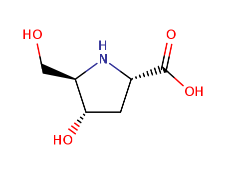 L-Proline, 4-hydroxy-5-(hydroxymethyl)-, (4S,5R)- (9CI)