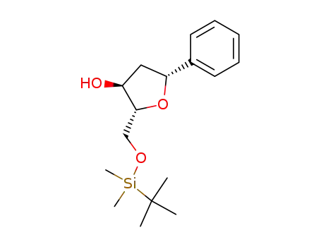 (2R,3S,5R)-2-(tert-Butyl-dimethyl-silanyloxymethyl)-5-phenyl-tetrahydro-furan-3-ol
