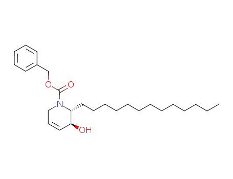 (2α,3β)-(+/-)-1-benzyloxycarbonyl-1,2,3,6-tetrahydro-2-tridecyl-3-pyridinol