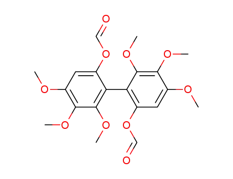 [1,1'-Biphenyl]-2,2'-diol, 4,4',5,5',6,6'-hexamethoxy-, diformate