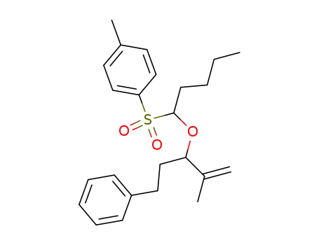 1-Methyl-4-[1-(2-methyl-1-phenethyl-allyloxy)-pentane-1-sulfonyl]-benzene
