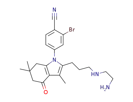 C<sub>23</sub>H<sub>29</sub>BrN<sub>4</sub>O