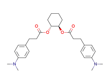 (1R,2R)-trans-cyclohexanediol bis-p-dimethylaminohydrocinnamate
