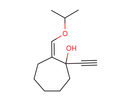 Cycloheptanol, 1-ethynyl-2-[(1-methylethoxy)methylene]-