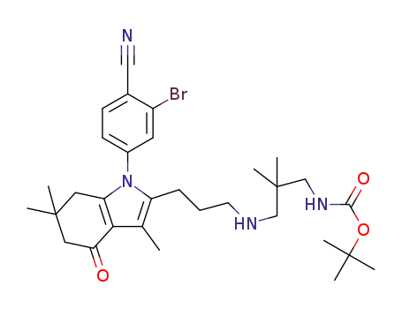 C<sub>31</sub>H<sub>43</sub>BrN<sub>4</sub>O<sub>3</sub>