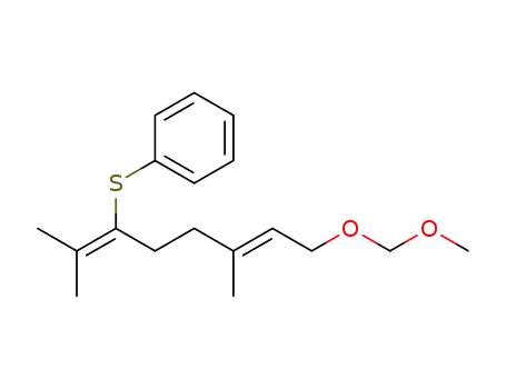 Benzene,
[[6-(methoxymethoxy)-4-methyl-1-(1-methylethylidene)-4-hexenyl]thio]-,
(E)-