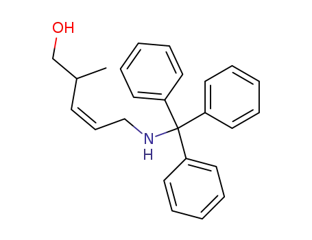 Z-1-aminotrityl-4-methyl-2-penten-5-ol