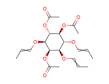 2,5,6-tri-O-acetyl-1,3,4-tri-O-(prop-1-enyl)-myo-inositol