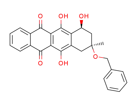 (7S,9S)-9-Benzyloxy-7,8,9,10-tetrahydro-6,7,11-trihydroxy-9-methyl-5,12-naphthacendione