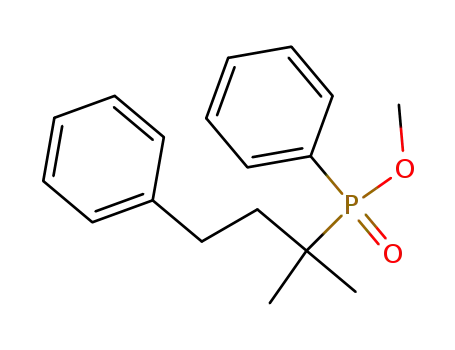(1,1-Dimethyl-3-phenyl-propyl)-phenyl-phosphinic acid methyl ester