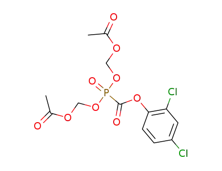 bis(acetoxymethyl) <(2,4-dichlorophenoxy)carbonyl>phosphonate