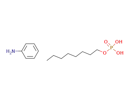 Octyl dihydrogen phosphate aniline salt