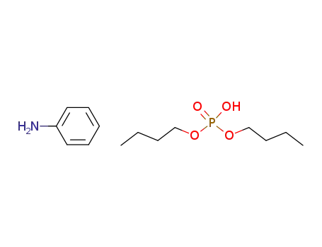Phosphoric acid dibutyl ester; compound with phenylamine