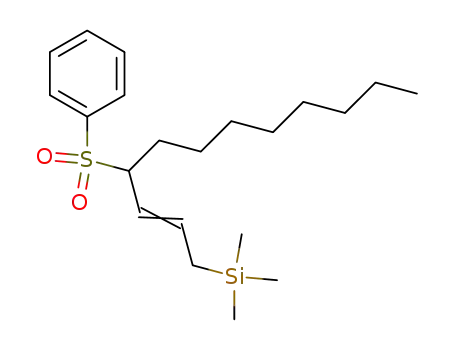 Silane, trimethyl[4-(phenylsulfonyl)-2-dodecenyl]-, (E)-