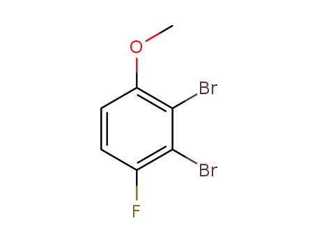 2,3-dibromo-1-fluoro-4-methoxybenzene