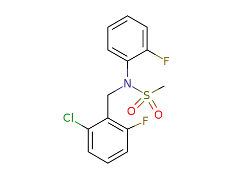 Molecular Structure of 1285561-63-8 (C<sub>14</sub>H<sub>12</sub>ClF<sub>2</sub>NO<sub>2</sub>S)