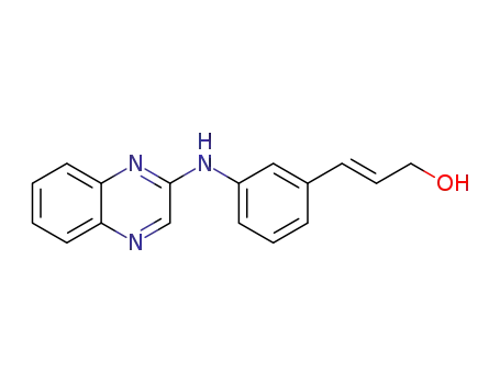 (E)-3-(3-(quinoxalin-3-ylamino)phenyl)prop-2-en-1-ol