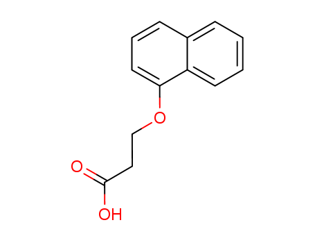 3-(1-NAPHTHOXY)PROPANOIC ACID