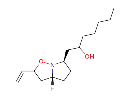 1-((3aR,6R)-2-Vinyl-hexahydro-pyrrolo[1,2-b]isoxazol-6-yl)-heptan-2-ol