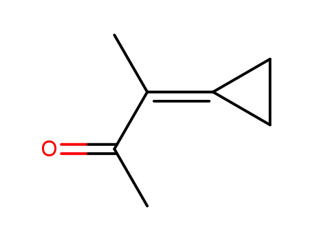 Molecular Structure of 65234-89-1 (2-Butanone,3-cyclopropylidene-)