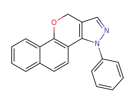 Molecular Structure of 97625-30-4 (15-Phenyl-12,15-dihydro-11-oxa-15,16-diaza-cyclopenta[a]phenanthrene)