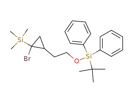 Molecular Structure of 98668-77-0 (C<sub>24</sub>H<sub>35</sub>BrOSi<sub>2</sub>)