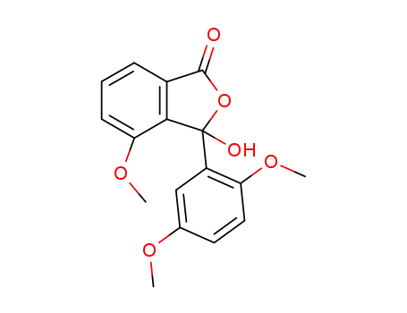 3-(2,5-dimethoxyphenyl)-3-hydroxy-4-methoxy-1(3H)-isobenzofuranone