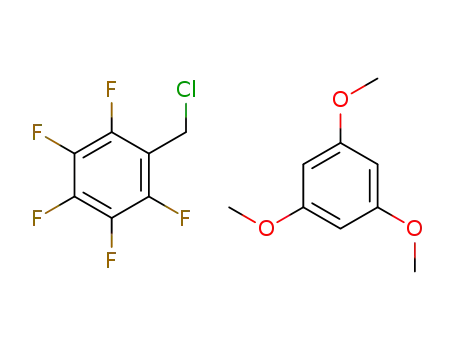 C<sub>7</sub>ClF<sub>5</sub>*C<sub>9</sub>H<sub>12</sub>O<sub>3</sub>