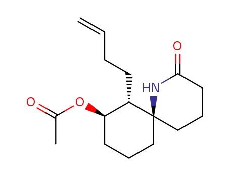 Acetic acid (6R,7R,8R)-7-but-3-enyl-2-oxo-1-aza-spiro[5.5]undec-8-yl ester
