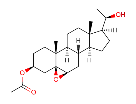 (20R)-3β-acetoxy-5β,6β-epoxypregnan-20-ol