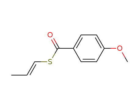 S-(trans-1-Propenyl) 4-methoxythiobenzoate