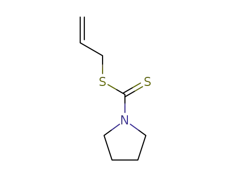 Molecular Structure of 701-13-3 (PYRROLIDINODITHIOCARBAMIC ACID ALLYL ESTER)