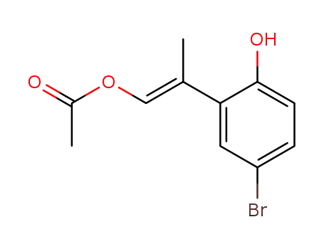 Acetic acid (E)-2-(5-bromo-2-hydroxy-phenyl)-propenyl ester