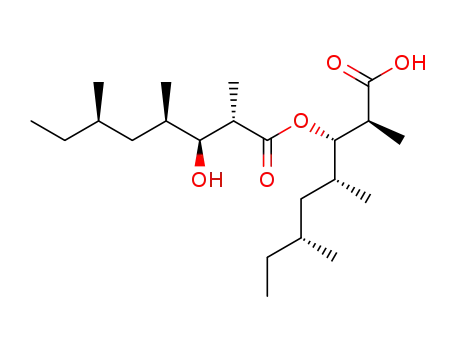 Molecular Structure of 43043-17-0 ((+)-Bourgeanic acid)