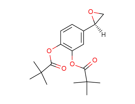 (R)-2-<3',4'-bis<(pivaloyl)oxy>phenyl>oxirane