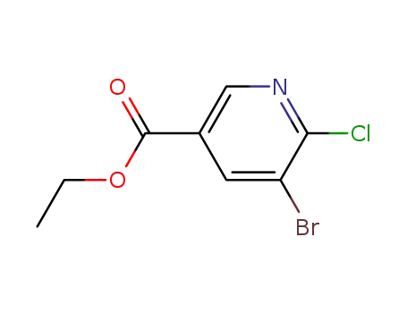 3-피리딘카르복실산, 5-broMo-6-클로로-, 에틸 에스테르