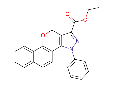 15-Phenyl-12,15-dihydro-11-oxa-15,16-diaza-cyclopenta[a]phenanthrene-17-carboxylic acid ethyl ester