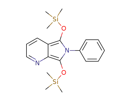2-phenyl-1,3-bis<trimethylsilyloxy>-pyrrolo<3,4-b>pyridin