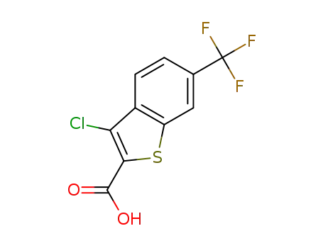3-Chloro-6-(trifluoromethyl)-1-benzothiophene-2-carboxylic acid
