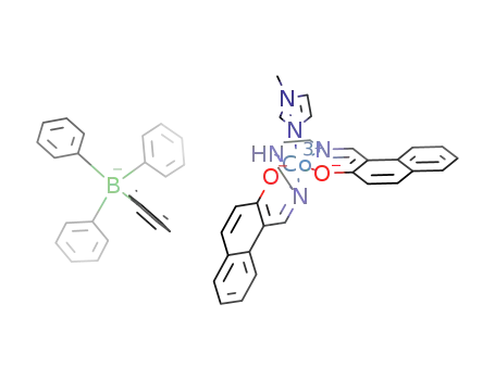 [Co(bis(2-hydroxy-1-naphthaldimine)-N-diethylenetriamine(-2H))(N-methylimidazole)][BPh<sub>4</sub>]