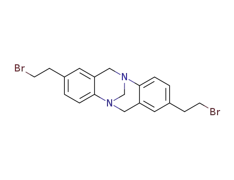 2,8-bis-(2-bromoethyl)-6H,12H-5,11-methanodibenzo<b,f><1,5>diazocine