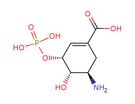 Molecular Structure of 135292-59-0 (5-aminoshikimate-3-phosphate)