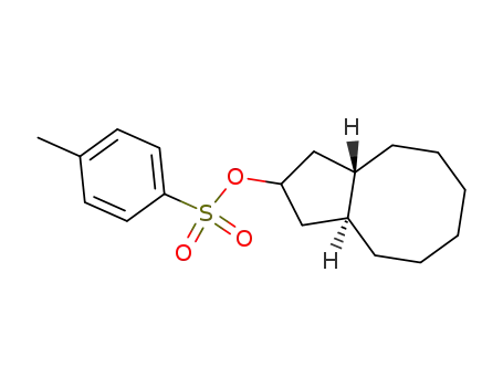 Toluene-4-sulfonic acid (3aS,9aS)-(decahydro-cyclopentacycloocten-2-yl) ester