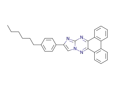 11-(4-Hexyl-phenyl)-9,9a,12,13-tetraaza-cyclopenta[b]triphenylene