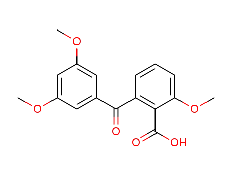 2-(3,5-Dimethoxy-benzoyl)-6-methoxy-benzoic acid