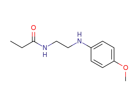 N-[2-(4-Methoxy-phenylamino)-ethyl]-propionamide